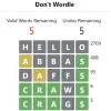 Don't Wordle
