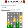 Evil Wordle