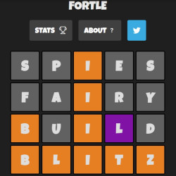 Play Fortle now!