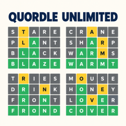 Play Quordle Unlimited now!