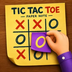 Tic Tac Toe: Paper Note