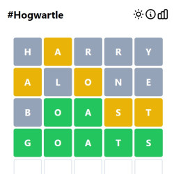 Play Hogwartle now!