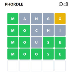 Play Phordle now!