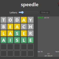 Play Speedle now!