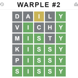 Play Warple now!