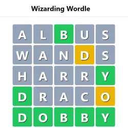 Wizarding Wordle