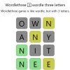 Wordlethree
