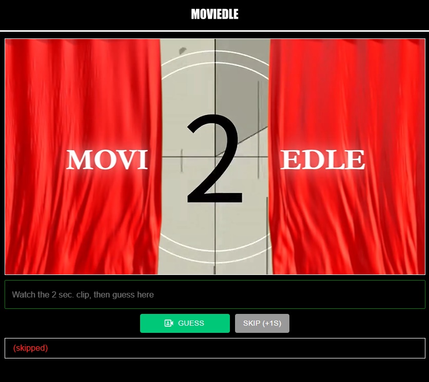 Moviedle